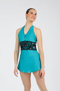 Mondor Essentials #614 Unbeaded Skating Dress - Jade