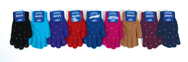 Jerry's Crystal Scattered Gloves - 9 Colors