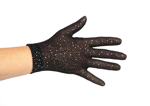 Jerry's Mesh Competition Gloves - Black Glitter