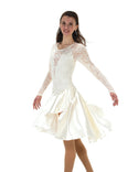 Jerry's Lilt of Lace #210 Dance Skating Dress - Ivory