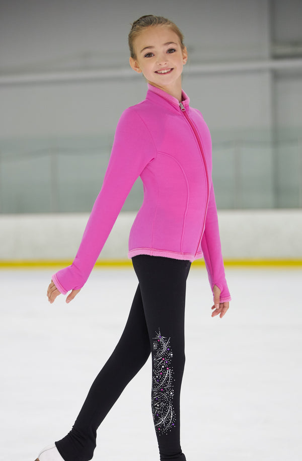 Mondor Polartec Applique Pink Skating Jacket - 7 Patterns