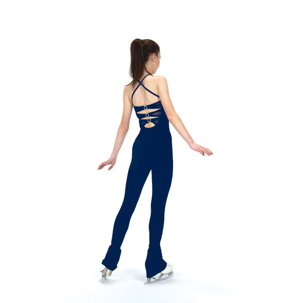 Jerry's Ready to Ship Triple Bow Back Unitard - Navy