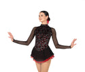 Jerry's Ready to Ship Swirletta #28 Skating Dress - Black/Red