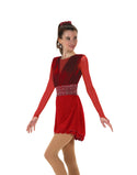 Jerry's Ruched Ruby #591 Skating Dress