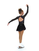 Jerry's Knight #605 Beaded Skating Dress - Black