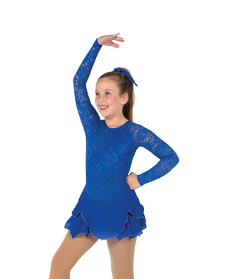 Jerry's Tulip Lace #623 Skating Dress - Royal Blue