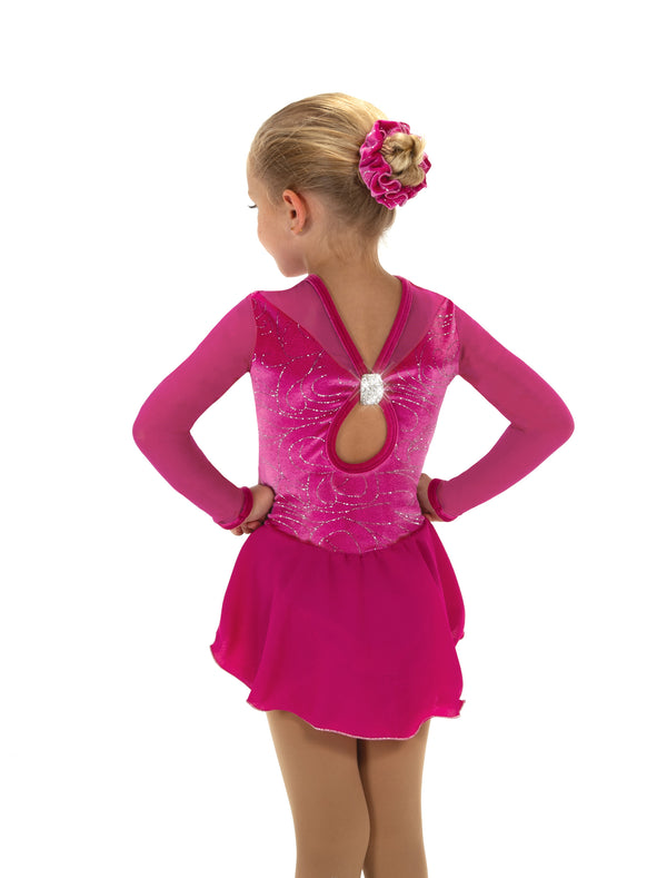 Jerry's Treasures #649 Skating Dress - Fuchsia PInk