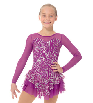 Mondor Ready to Ship Fantasy on Ice #668 Skating Dress - Hibiscus