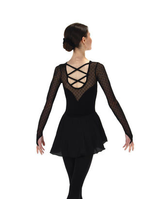 Jerry's Overmesh #93 Skating Dress - Black