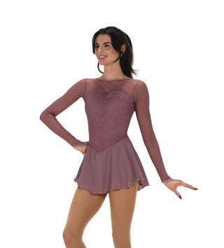 Jerry's Overmesh #93 Skating Dress - Mauve