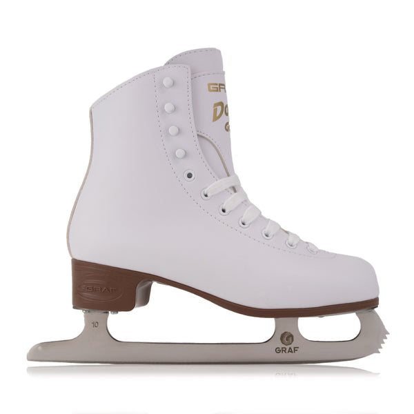 GRAF Davos Gold Figure Skates