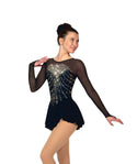 Solitaire Sweetheart Super Beaded Skating Dress - 6 Colors