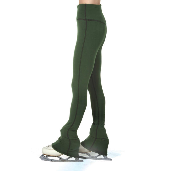 Jerry's High Waist Fleece Pants - Forest Green