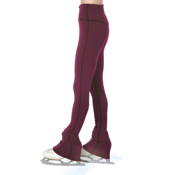 Jerry's High Waist Fleece Pants - Wine