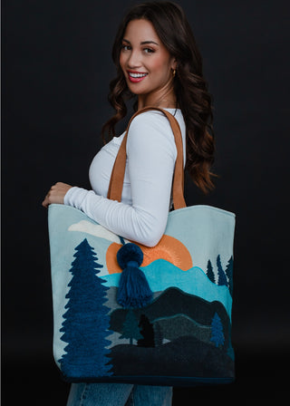 Ready to Ship Mountain Tote Bag