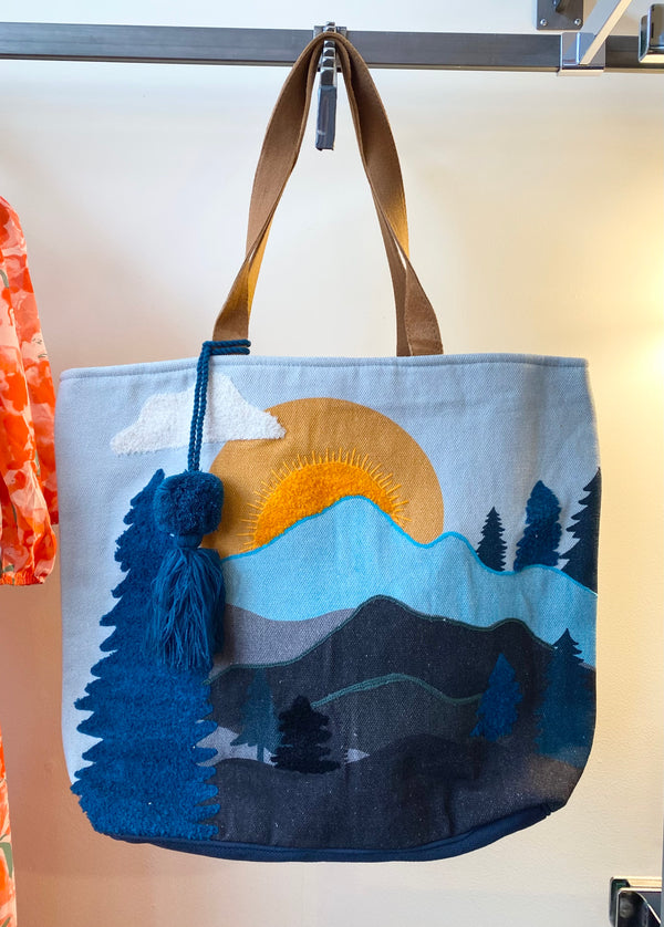 Ready to Ship Mountain Tote Bag