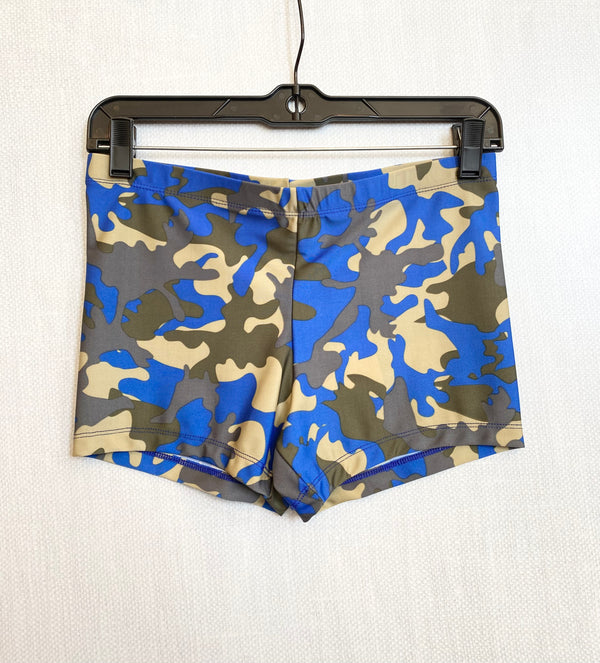 Balera Ready to Ship Blue Camo Shorts