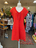 Ready to Ship Orange Jersey Dress