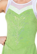 Jerry's Ready to Ship Frosted Ferns #10 Beaded Skating Dress