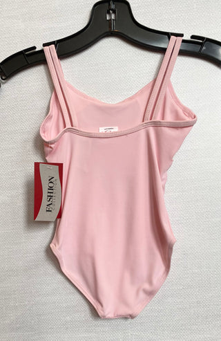 Capezio Ready to Ship Pink Stappy Leotard