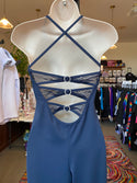 Jerry's Ready to Ship Triple Bow Back Unitard - Navy