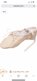 Capezio Ready to Ship Leather Cobra Ballet Shoes - Pink