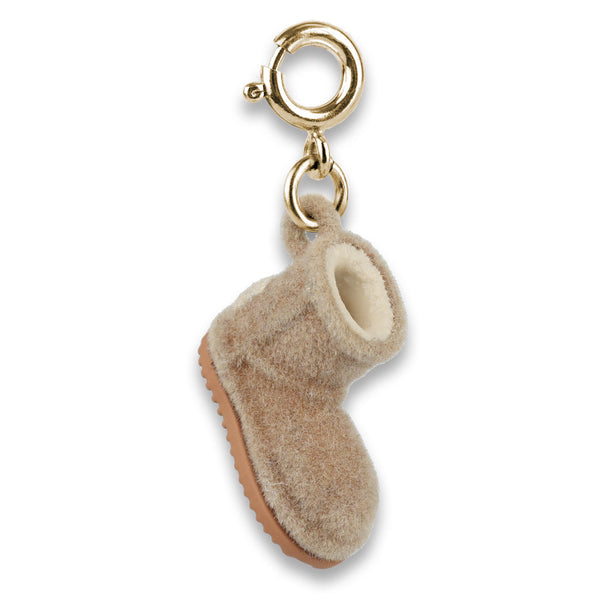 CHARM IT! Gold Furry Boot Charm