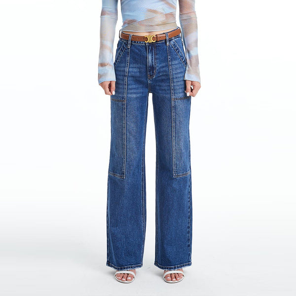 Ready to Ship Wide Leg Jeans