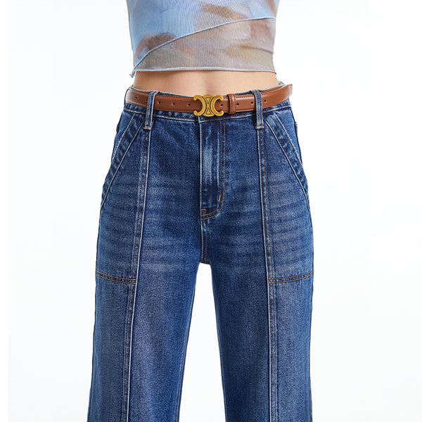 Ready to Ship Wide Leg Jeans