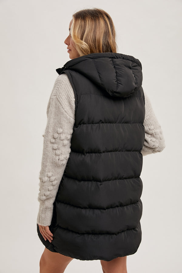 Ready to Ship Longline Puffer Vest