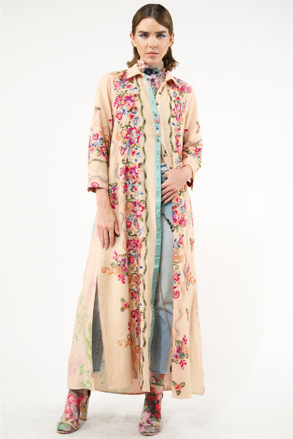 Ready to Ship Beauty Mark Maxi Duster