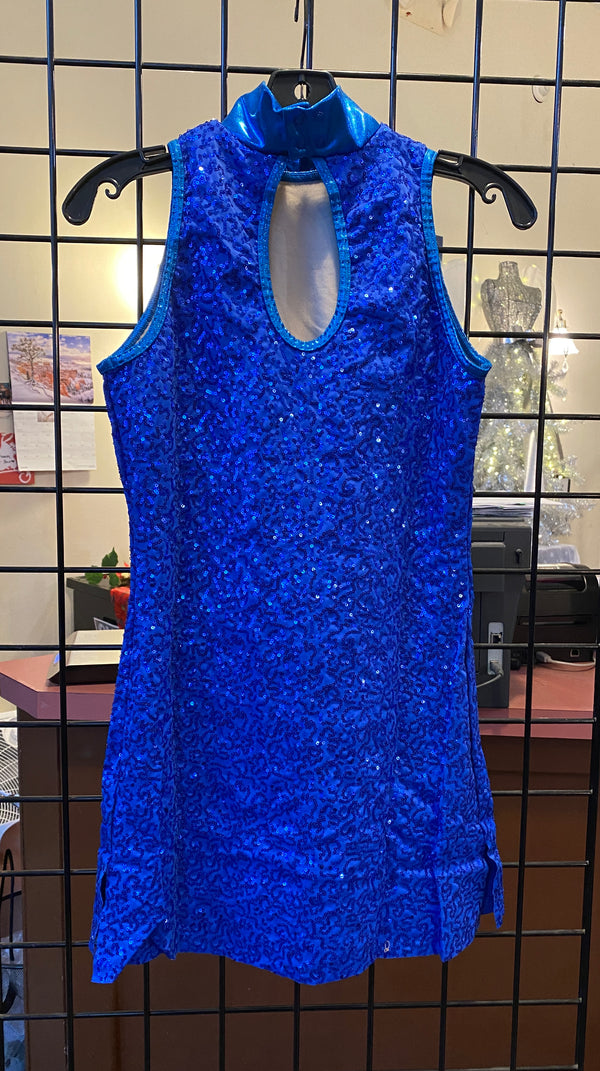 Balera Ready to Ship Mock Neck Sequin Dress