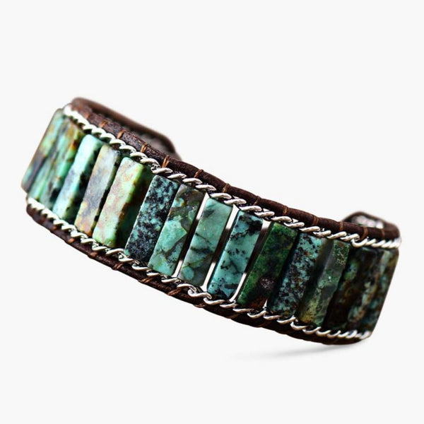 Ready to Ship Oceanic Turquoise Cuff Bracelet