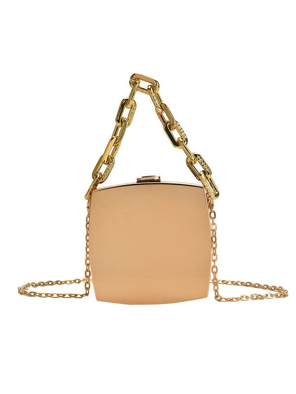 Ready to Ship Gold Crossbody Bag