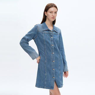 Ready to Ship Denim Shirt Dress