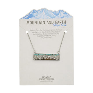 Ready to Ship Mountain & Earth Necklace