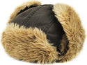 Ready to Ship Dark Brown Canvas Trapper Hat