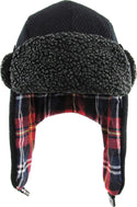 Ready to Ship Black Trapper Hat