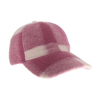 CC Beanie Ready to Ship Winter Ball Cap - Rose Plaid