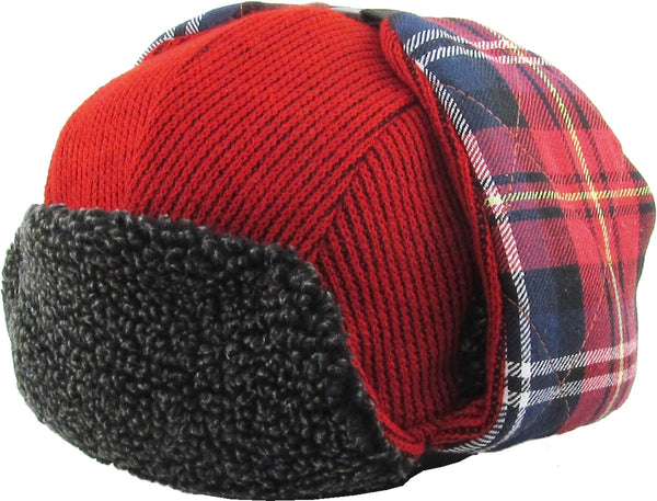 Ready to Ship Red Trapper Hat