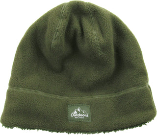 Ready to Ship Fleece & Sherpa Beanie - Olive