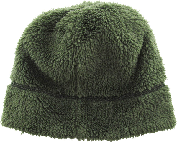 Ready to Ship Fleece & Sherpa Beanie - Olive