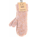 CC Beanie Ready to Ship Boucle Cuff Mittens - Soft Peach