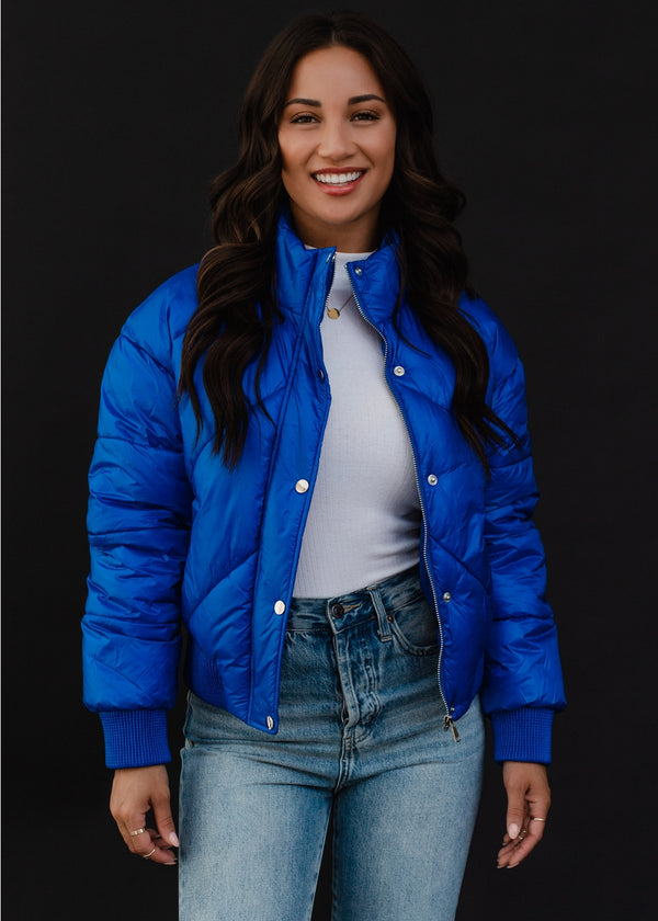 Ready to Ship Cropped Puffer Jacket