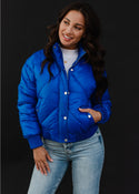 Ready to Ship Cropped Puffer Jacket