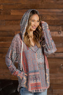 Ready to Ship Patchwork Curvy Hoodie