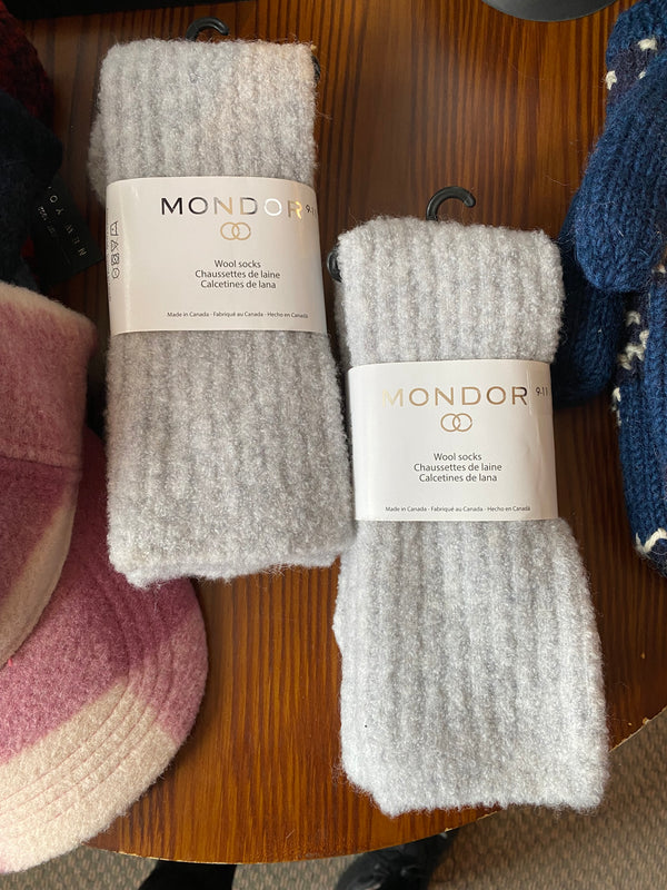 Mondor Merino Wool Fuzzy Socks