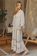 MM Ready to Ship Floral Button Down Linen Dress