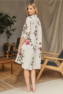 MM Ready to Ship Floral Linen Dress