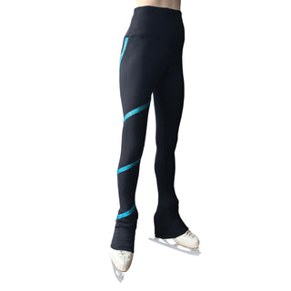 Jerry's Ready to Ship Matrix High Waist Fleece Skating Pants - Blue